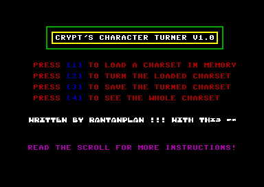 Crypt's Character Turner V1.0