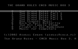 The Grand Rules