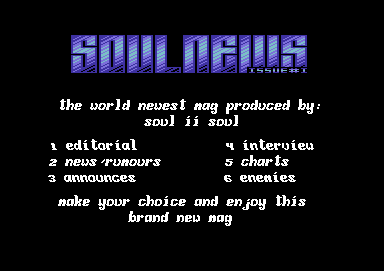 Soulnews #01