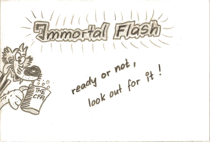 Immortal Flash Cover #01 by CFA
