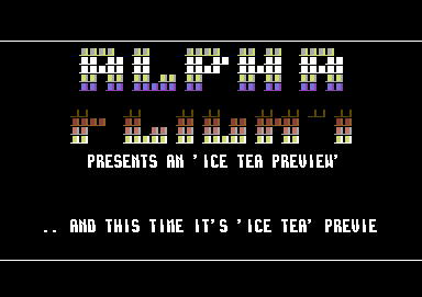 Ice Tea Preview