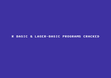 The Laser Compiler