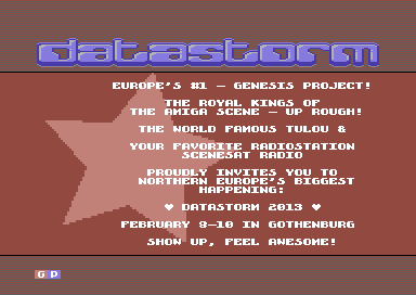 Datastorm 2013 Invitation