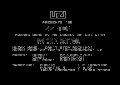 ZZ-Top Can't Stop Rocking
