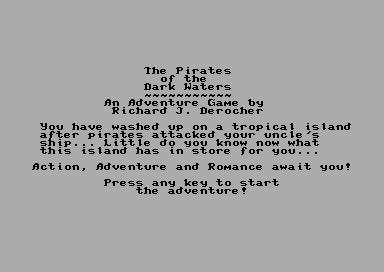 The Pirates of the Dark Waters