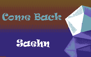 Come Back Saehn