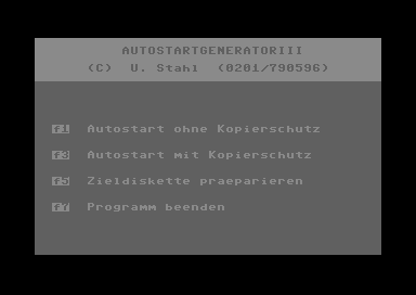 Autostartgenerator III [german]