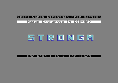 Geoff Capes Strongman Challenge Music
