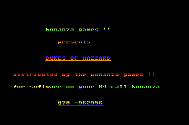 Bonanza Games Intro