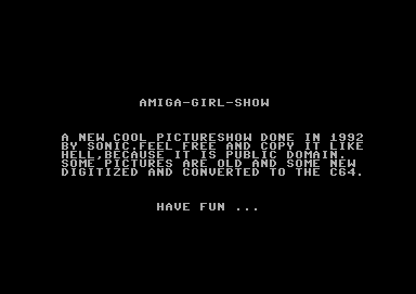 Amiga-Girl-Show