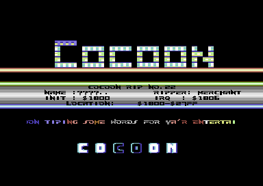 Cocoon Rip 22