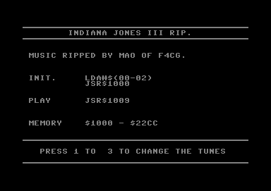 Indiana Jones III Rip
