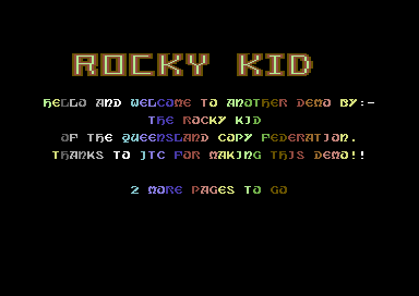 Rocky Kid 2nd