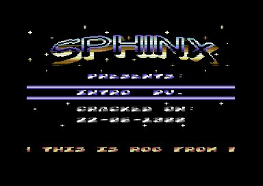 Sphinx Intro Preview