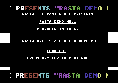 Rasta Demo No. 1