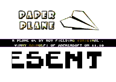 Csdb Paper Plane 21d Crazy Hack By Hackersoft 2014