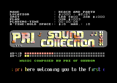 The 'PRI' Sound Sound Collection