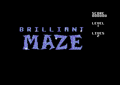 Brilliant Maze V1.1 [16kb cartridge]