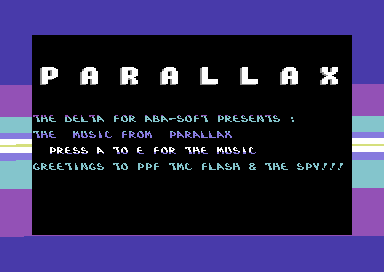The Music from Parallax
