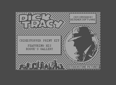 Dick Tracy Crimestopper Print Kit