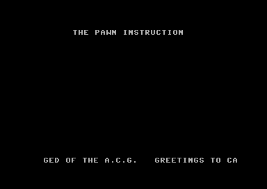 The Pawn Instruction