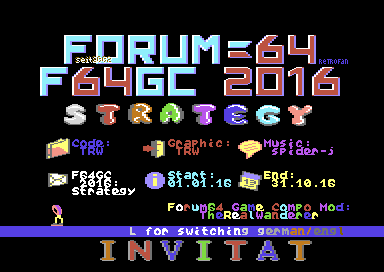F64GC 2016 Invitation
