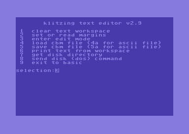 Klitzing Text Editor V2.9