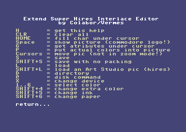 Extend Super Hires Interlace Editor