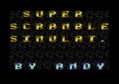 Super Scramble Simulator +D