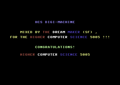 HCS Digi-Machine
