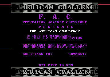 The American Challenge