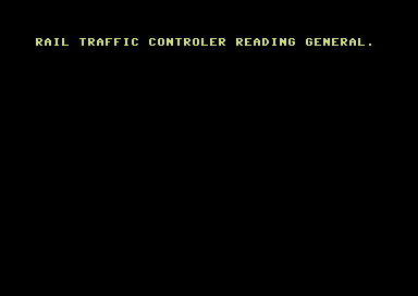 Rail Traffic Control Reading