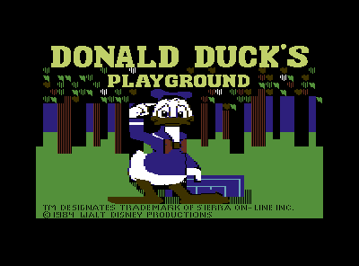 Donald Duck's Playground [dutch]