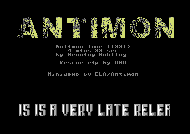 Antimon Tune 1991