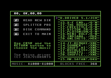 Delux Driver Music Disk