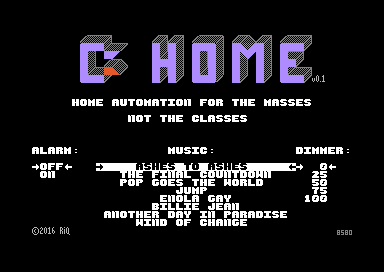 Commodore Home V0.1