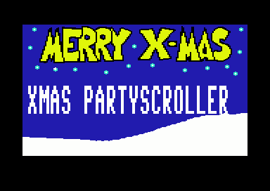 X-Mas Partyscroller