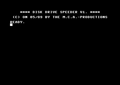 Disk Drive Speeder V1