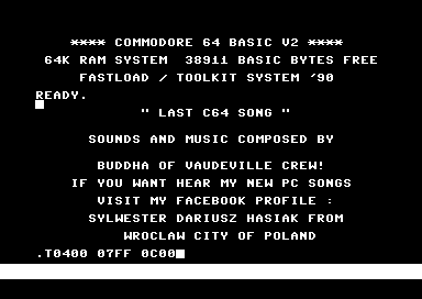 Last C64 Song