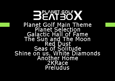 Planet Golf Beatbox