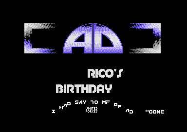 Rico's Birthday