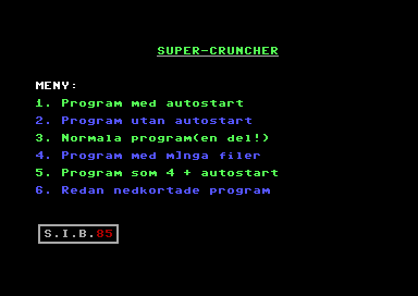 Super-Cruncher [swedish]