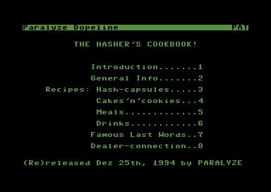 The Hasher's Cookbook