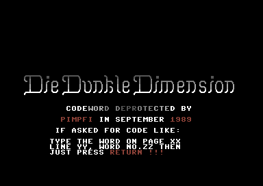 Die Dunkle Dimension [german]