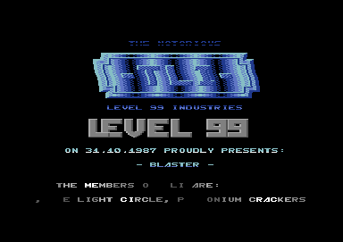 Level 99 -TLI- Intro