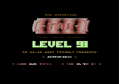 Level 99 -TAW- Intro