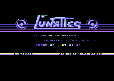 Lunatics Intro No.01