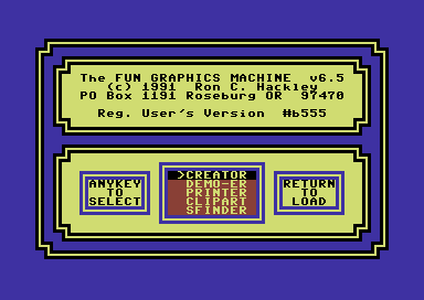 The Fun Graphics Machine V6.5