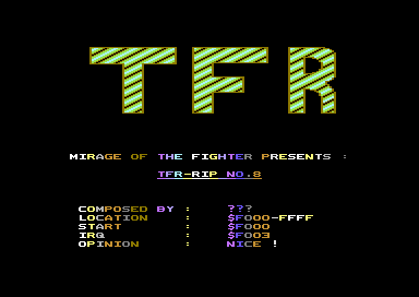 TFR-Rip No.8