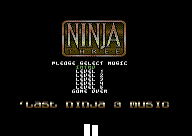 Last Ninja 3 Music Collection
